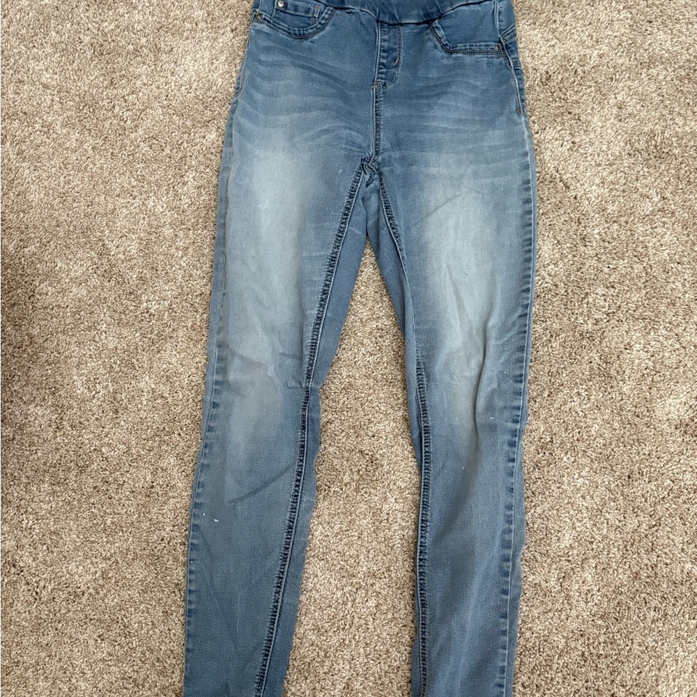 Stylish High Rise Blue Jeans for Women